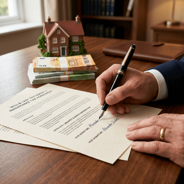 ¿Cómo pagar el Impuesto de Sucesiones sin dinero en efectivo?